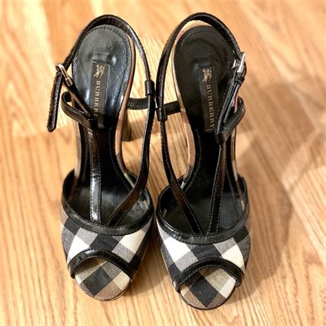 women burberry heels|Burberry platform heels.